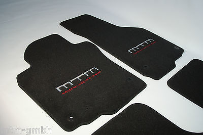 Audi A8 Floor Mats - Long Wheelbase D4 - Black