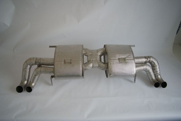 MTM Titanium exhaust system Audi R8 V8  with throttles, lightweight